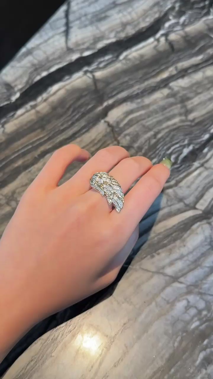 Crystal Whisper Ring, US 7.75