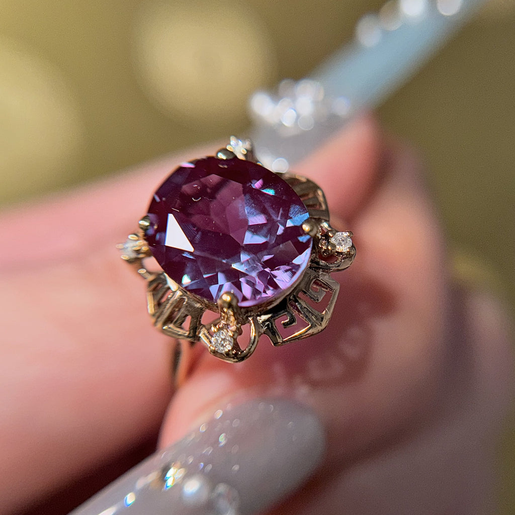 Alexandrite Majesty Ring, US 7