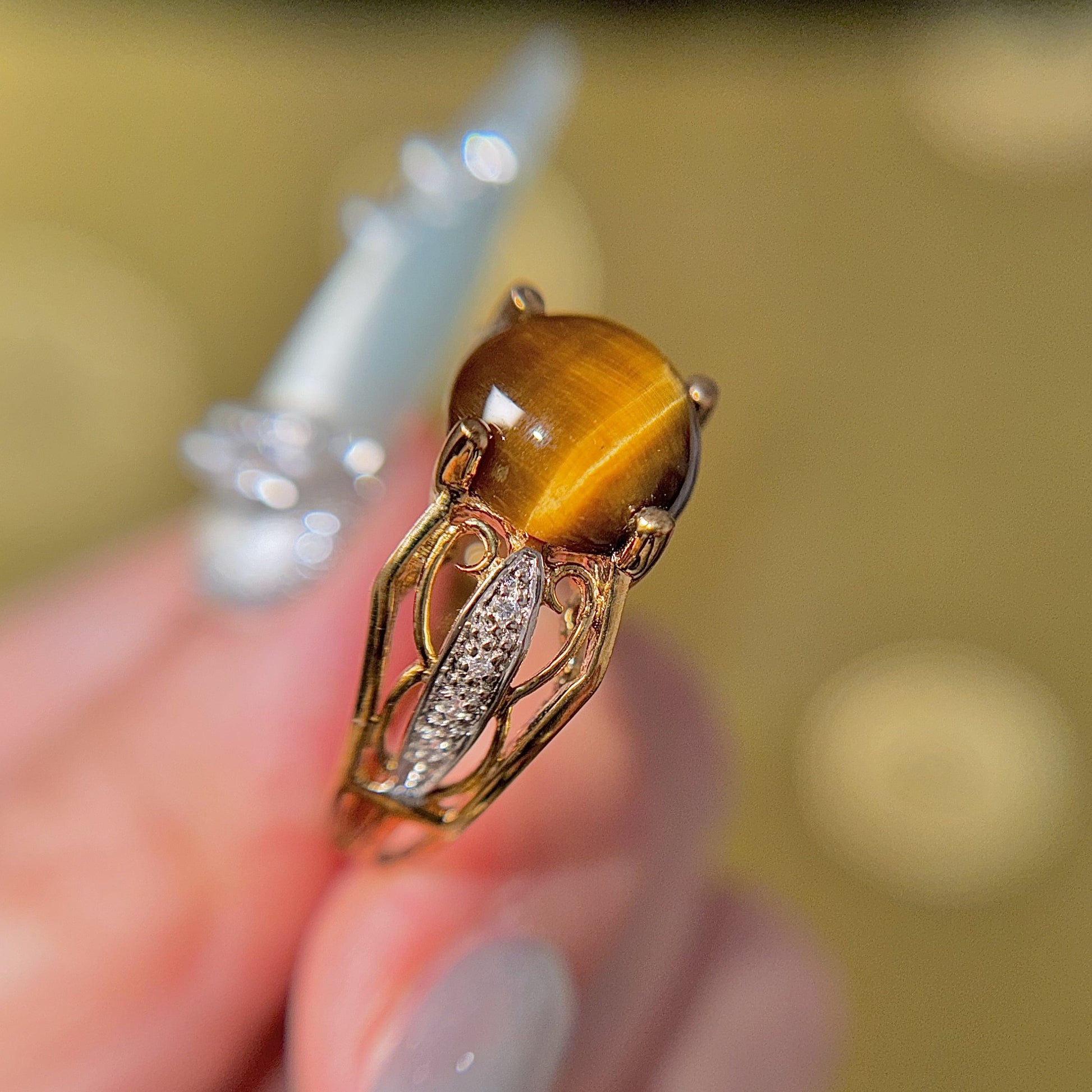 Tiger’s Gaze Ring, US 9