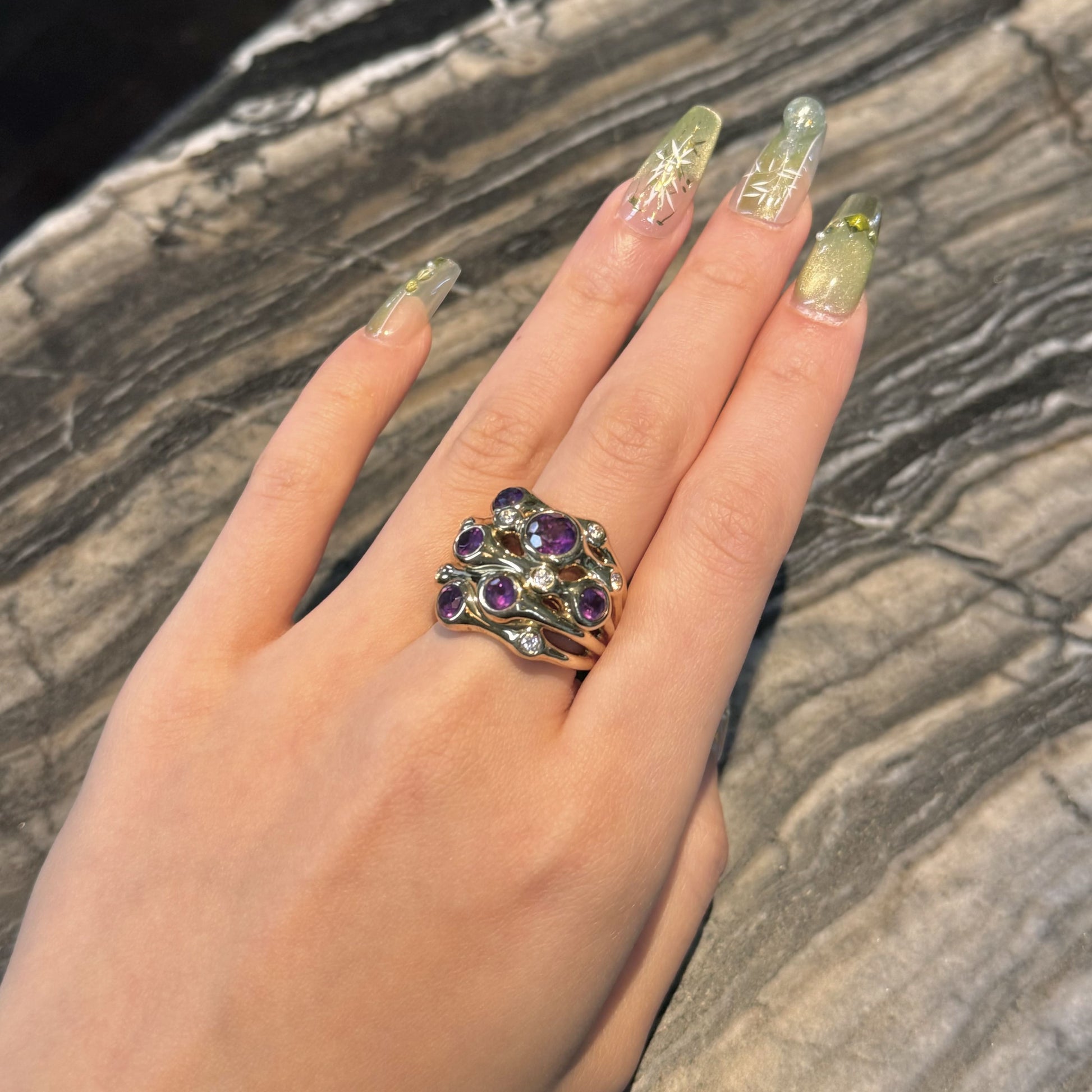 Twilight Spark Ring, US 8.5