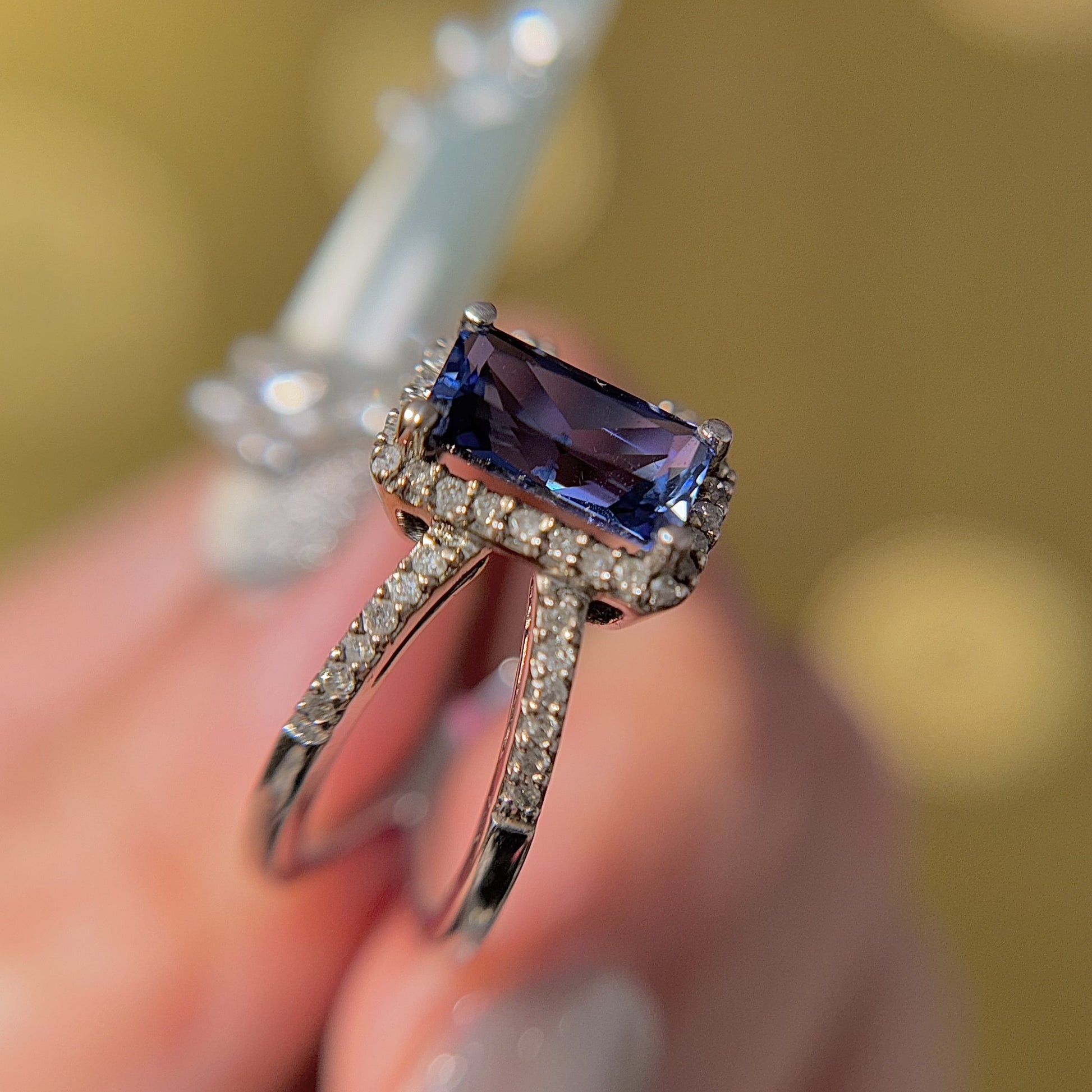 Ceylon Sapphire Elegance Ring, US 7