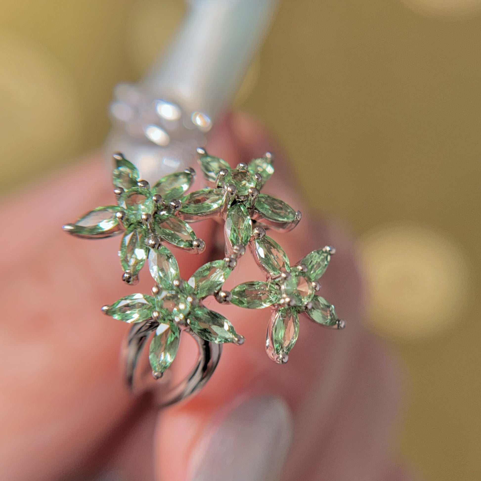Green Brilliance Ring, US 7