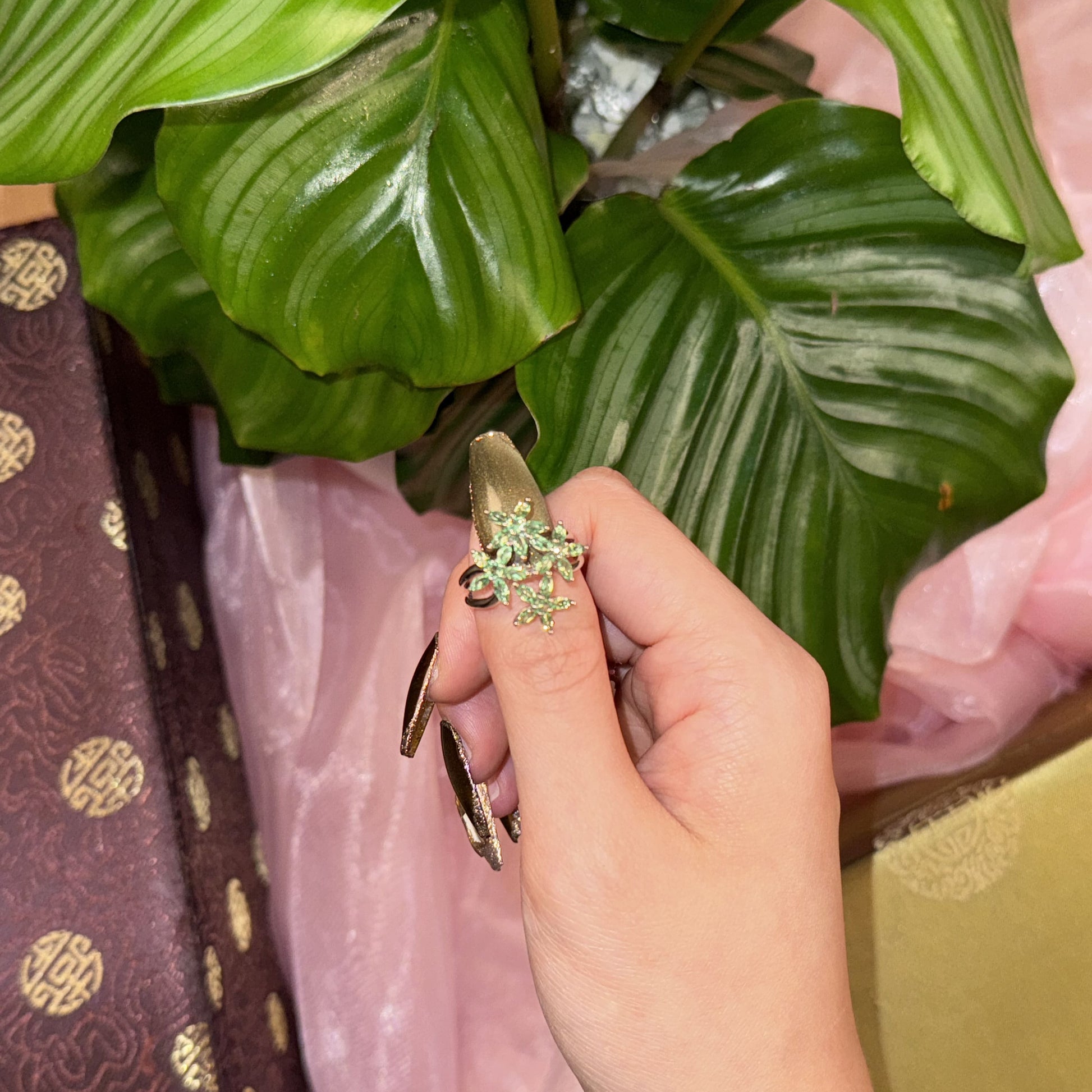 Green Brilliance Ring, US 7