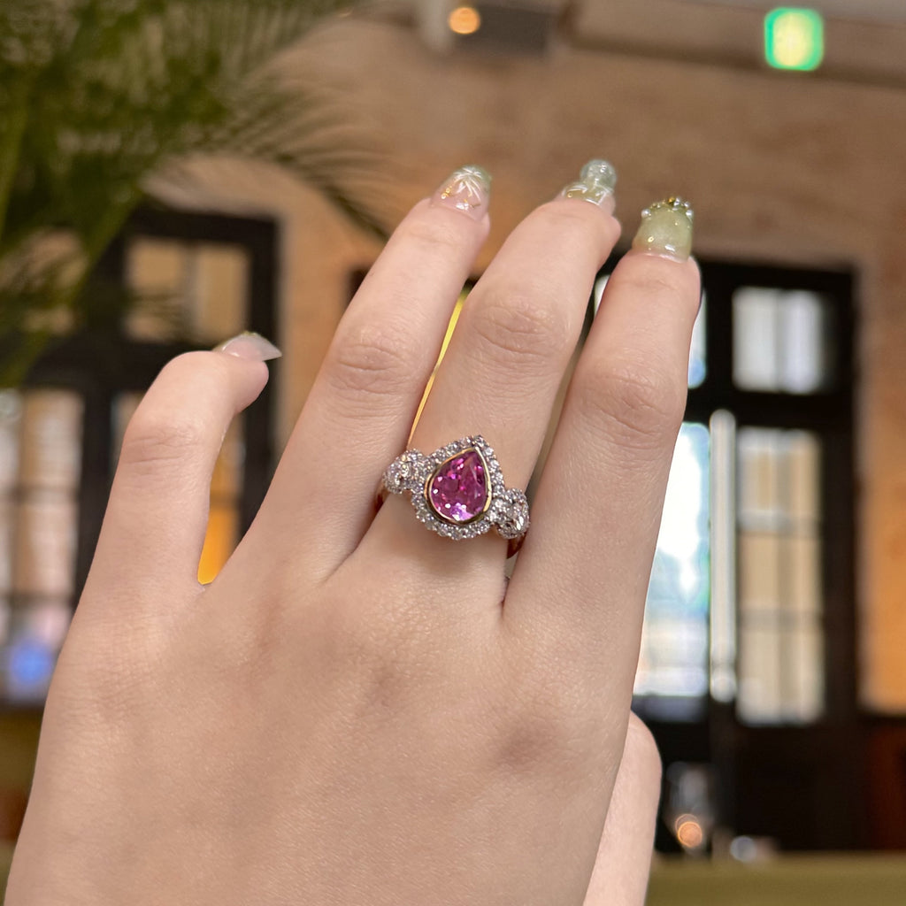 Pink Velvet Ring, US 7