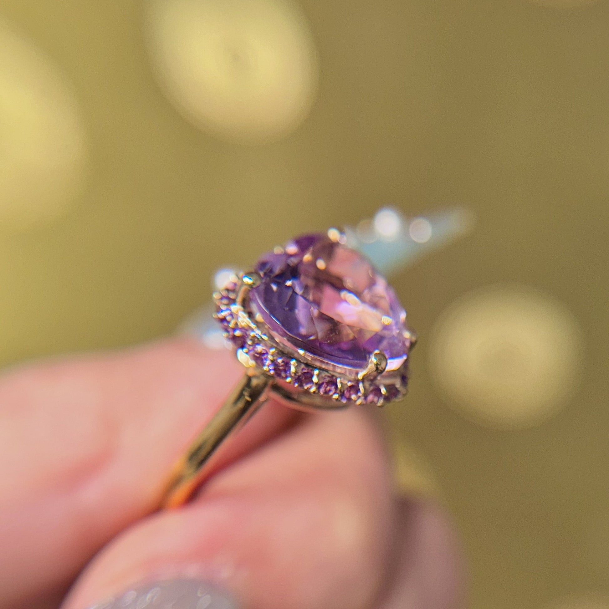 Blush Amethyst Dream Ring, US 7