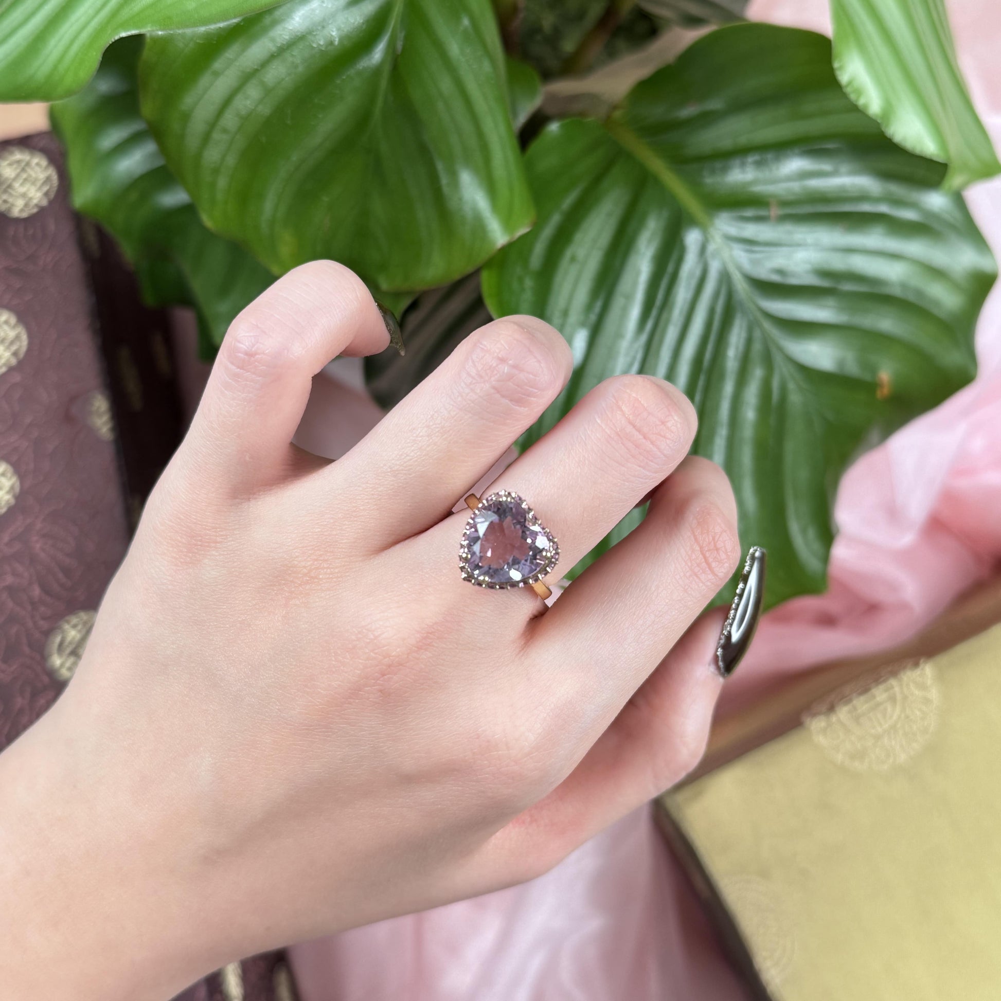 Blush Amethyst Dream Ring, US 7