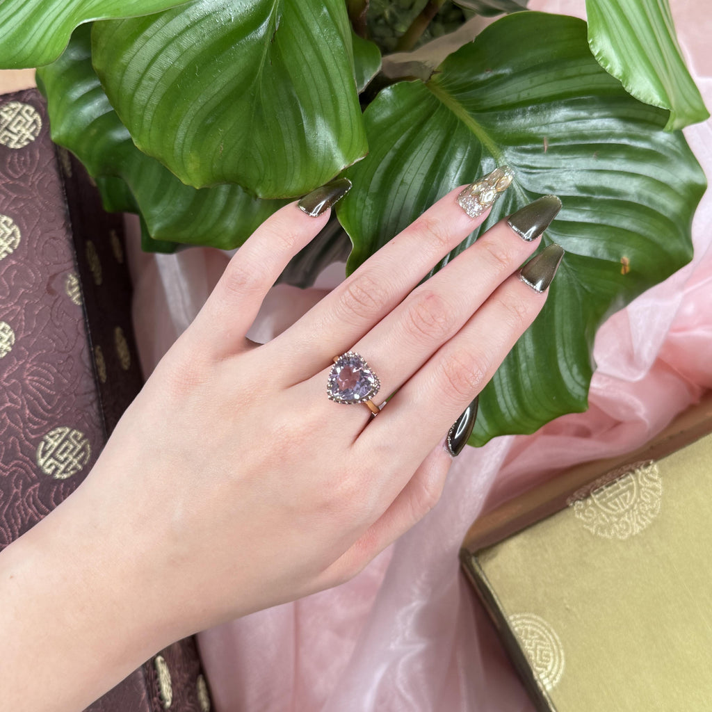 Blush Amethyst Dream Ring, US 7