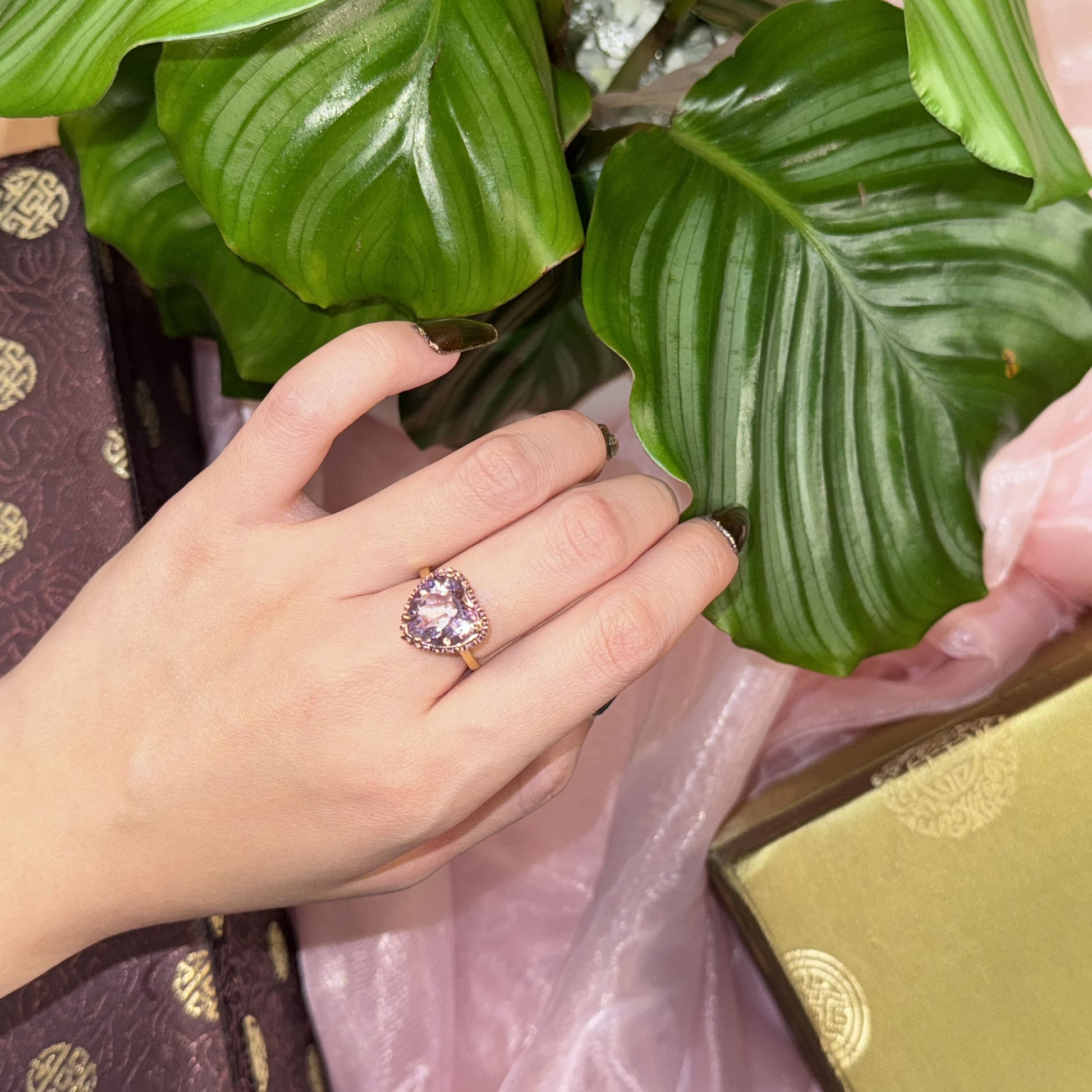 Blush Amethyst Dream Ring, US 7