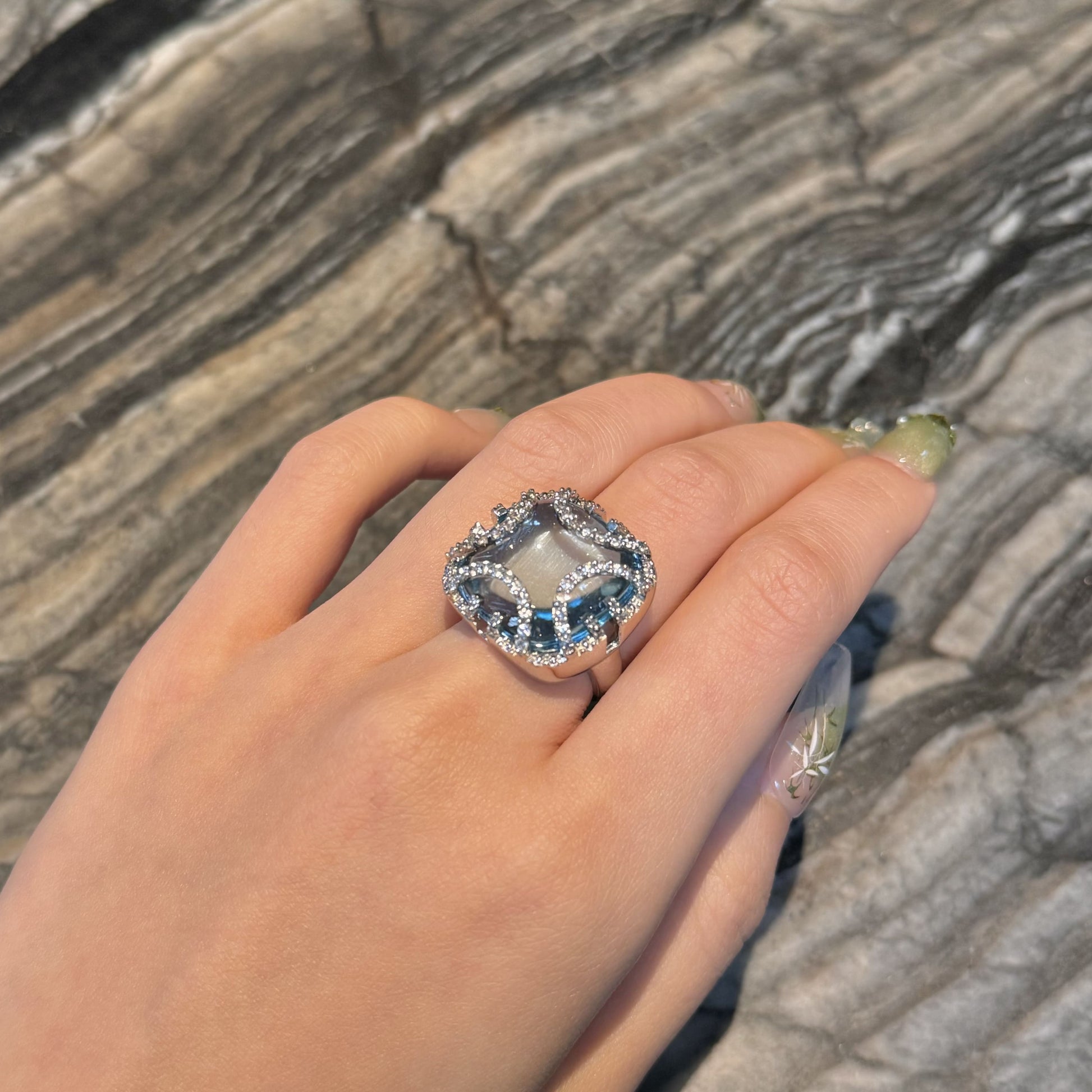 Oceanic Glow Ring, US 7
