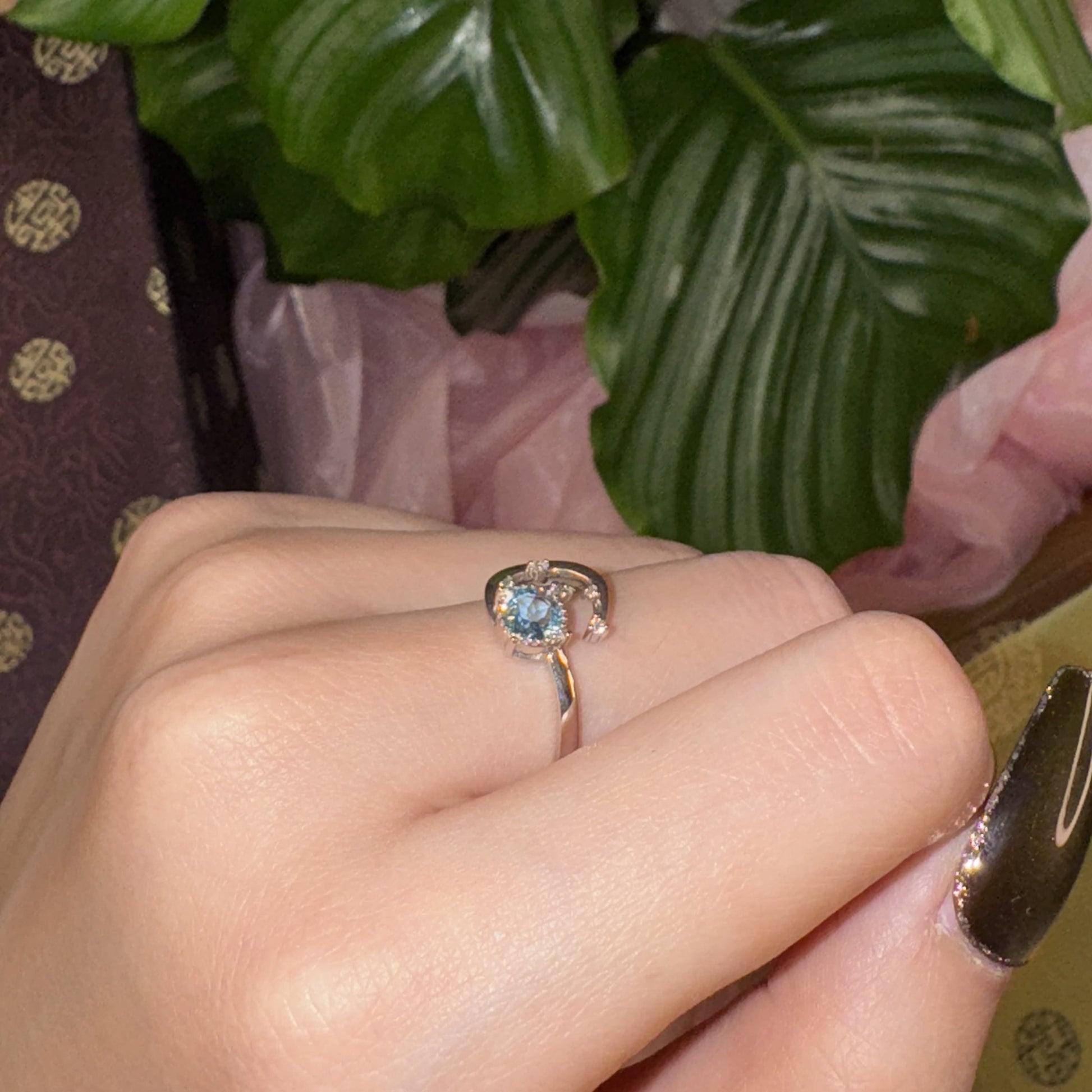 Azure Spark Ring, US 8.5