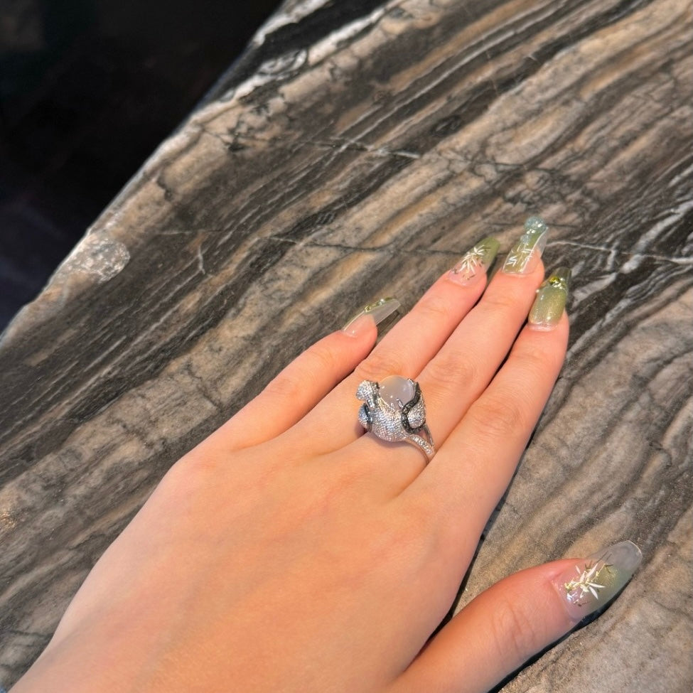 Rosy Twilight Ring, US 8.5