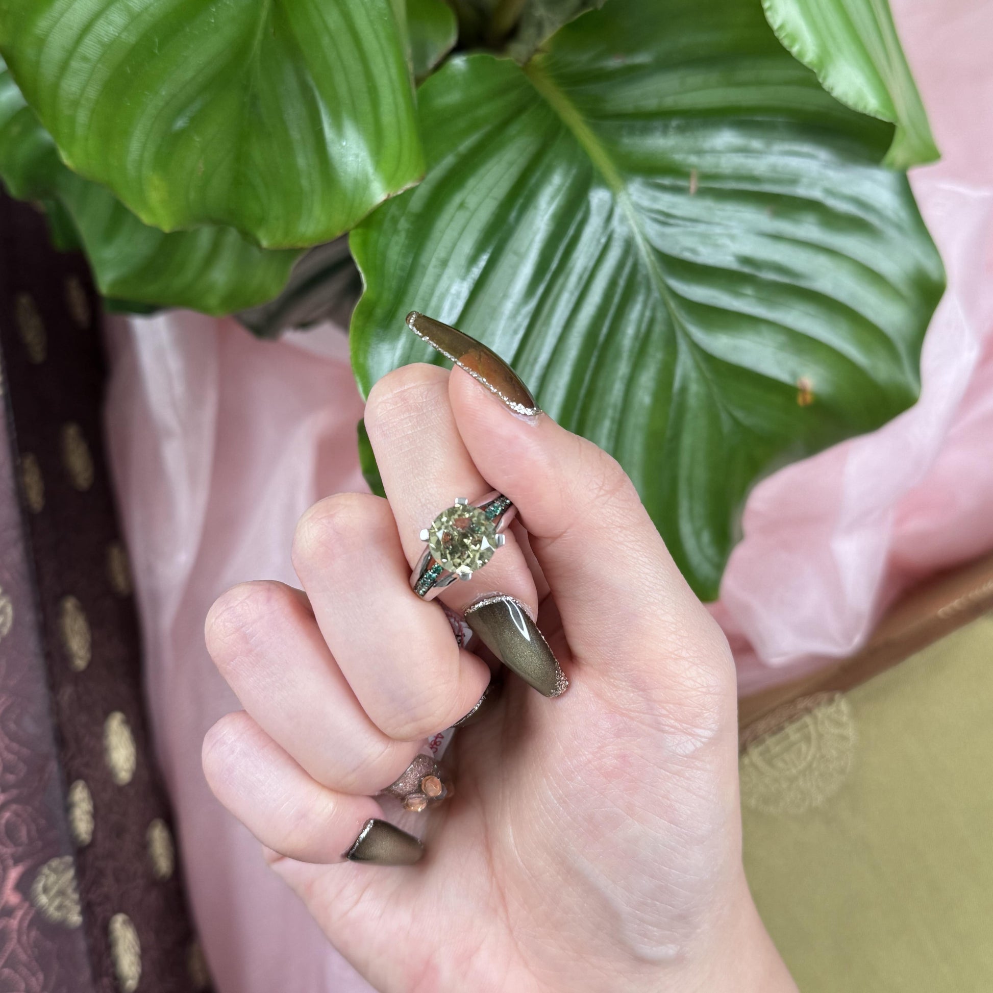 Lemon Quartz Harmony Ring, US 7