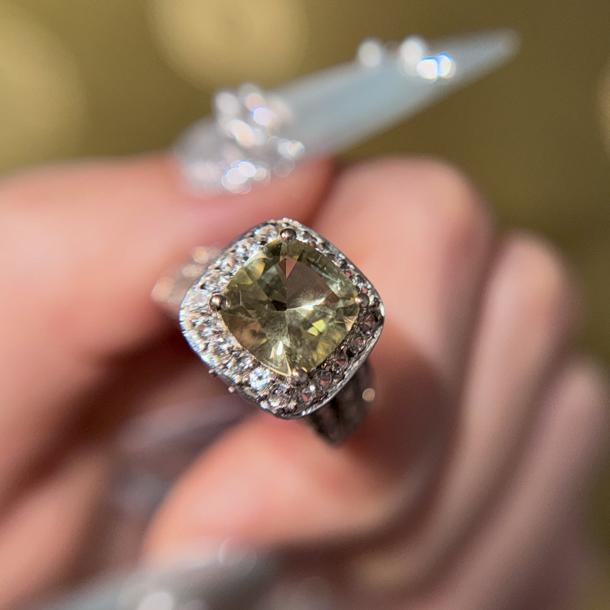 Sunlit Quartz Grace Ring, US 7