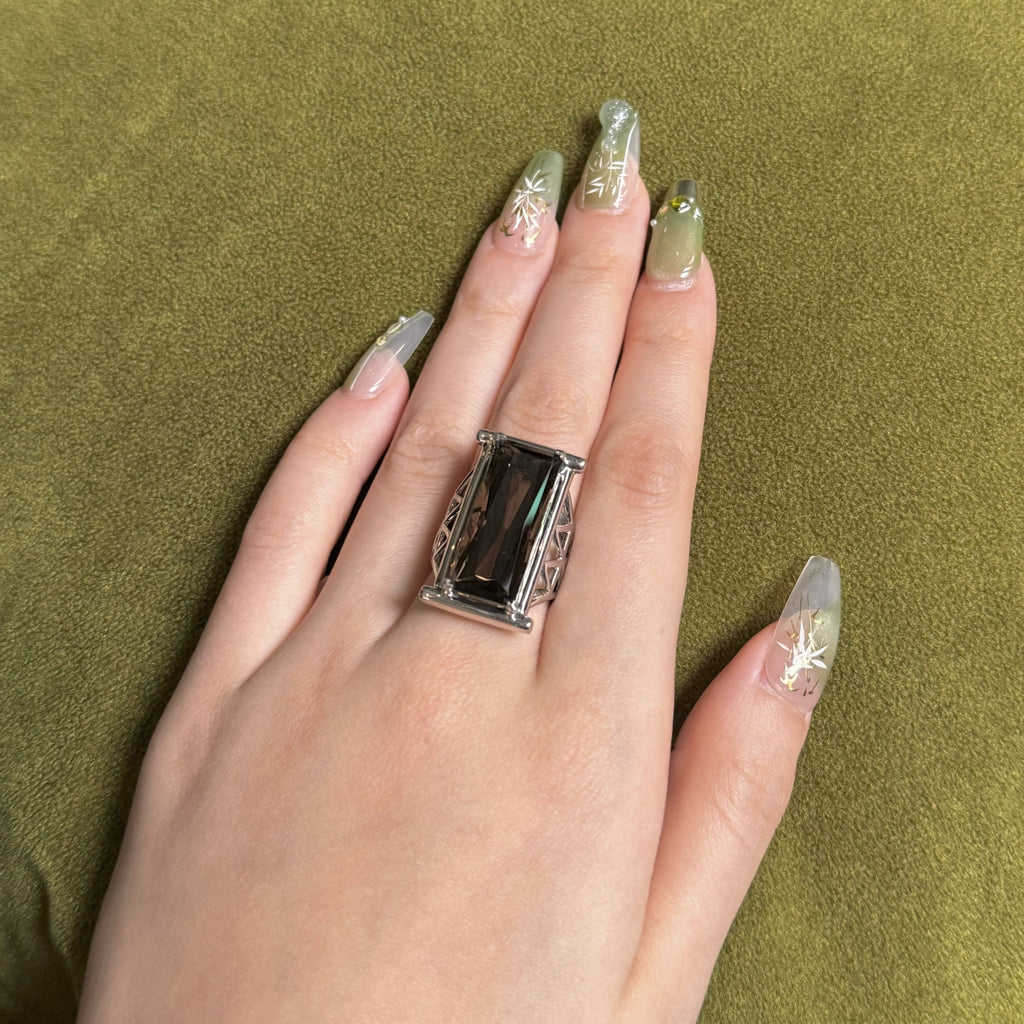 Smoky Whisper Ring, US 7