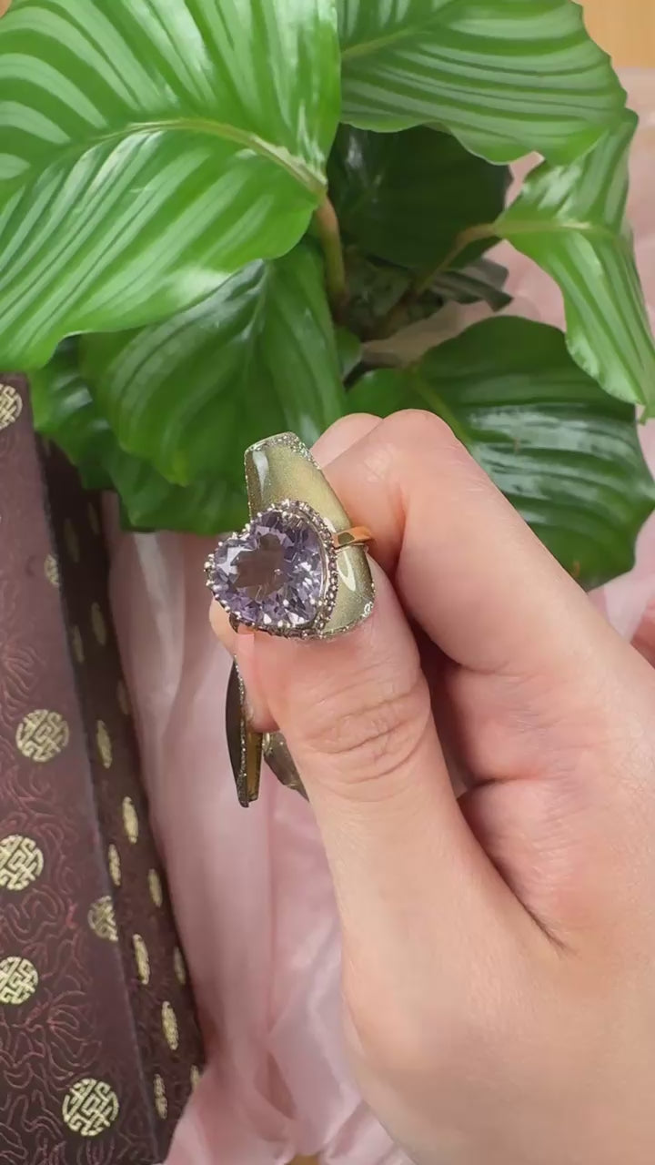 Blush Amethyst Dream Ring, US 7