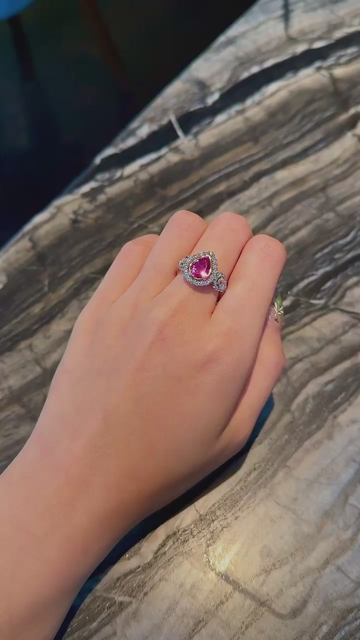 Pink Velvet Ring, US 7