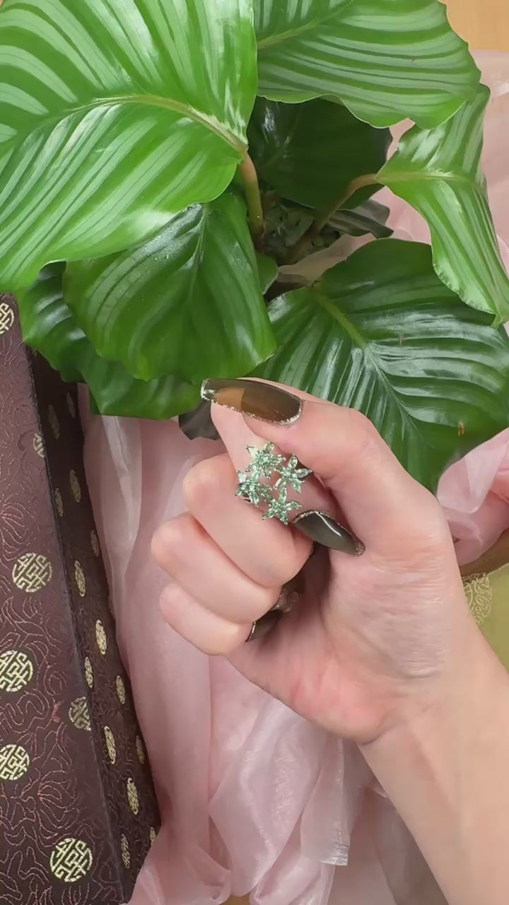 Green Brilliance Ring, US 7
